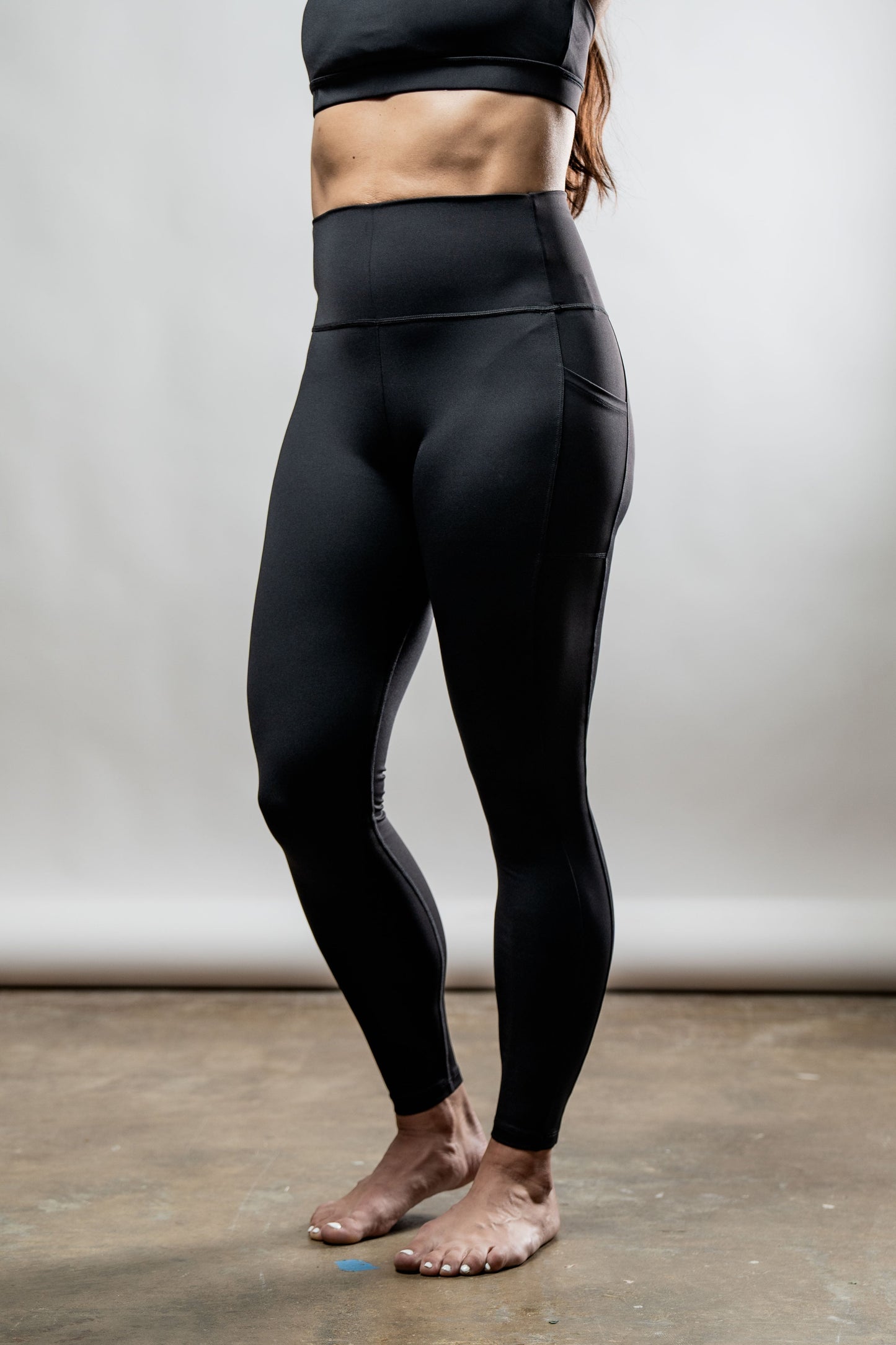 Women's SOHO Full Length High Waist Leggings (Black)