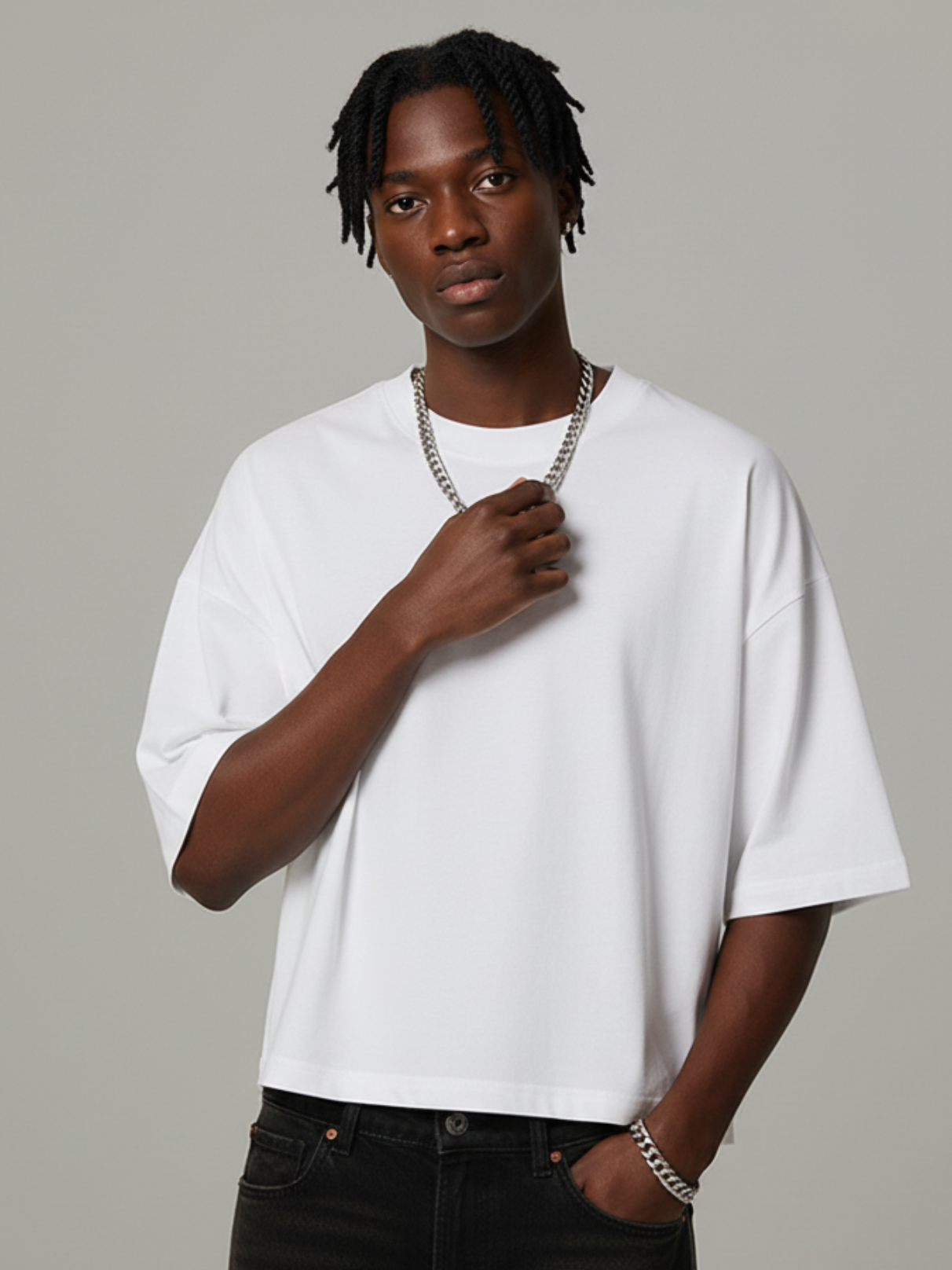 Aero Boxy Crop Tee