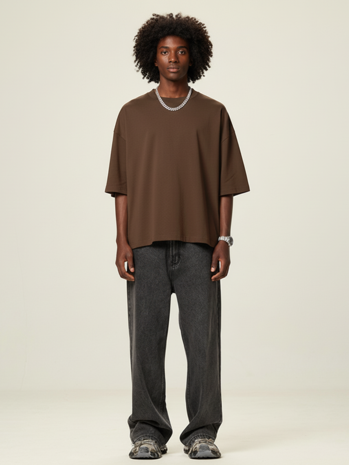 Aero Boxy Crop Tee