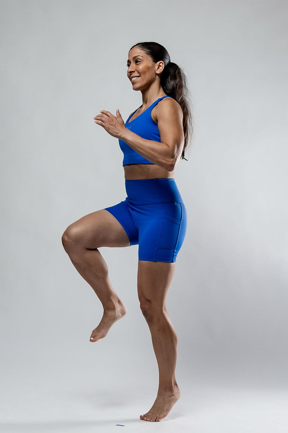 Women's SOHO Fitness Shorts 5" (Neo Blue)