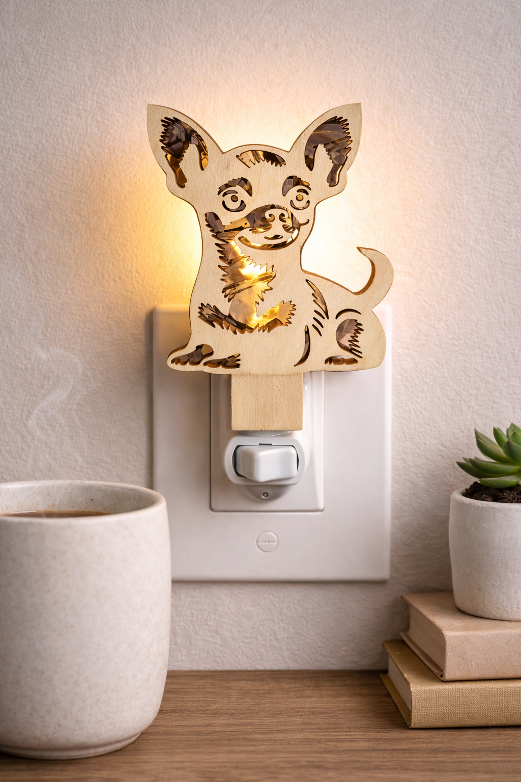 Dog Breed LED Nightlights (Select your breed) | Dog Lovers Home Decor Gifts